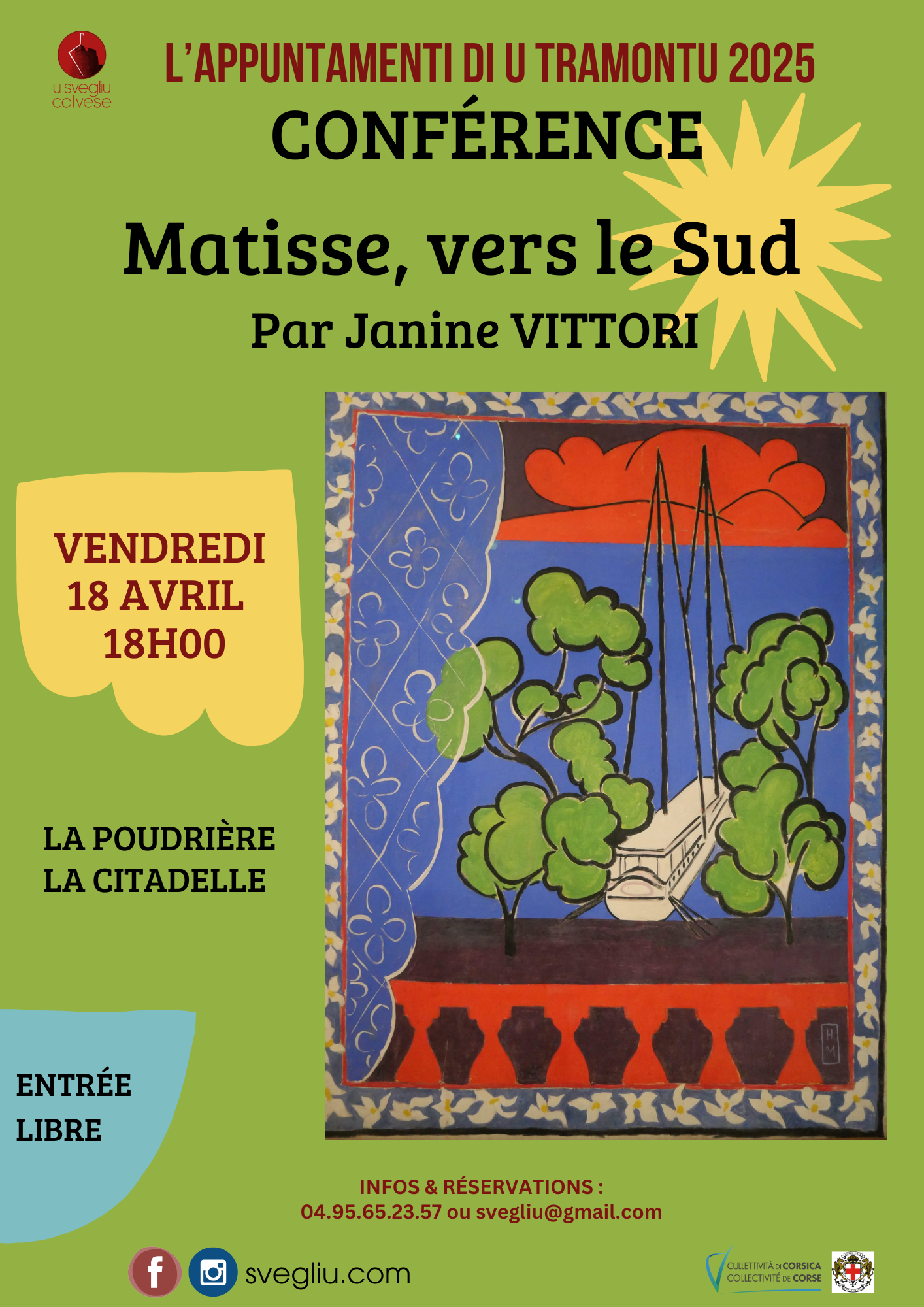 Rencontre Matisse, vers le Sud