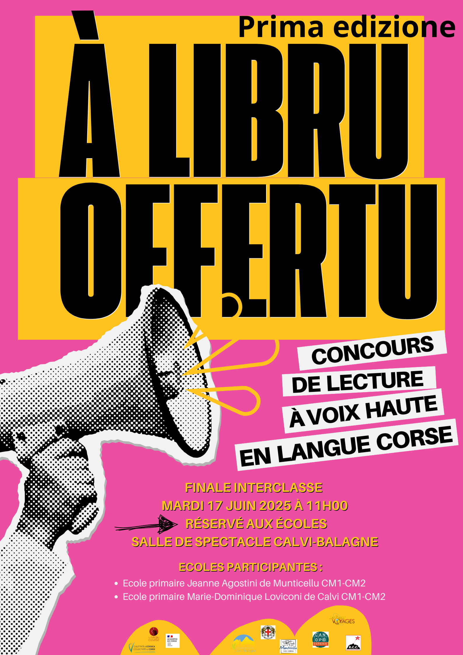 À LIBRU OFFERTU, concours de lecture à voix haute en langue corse